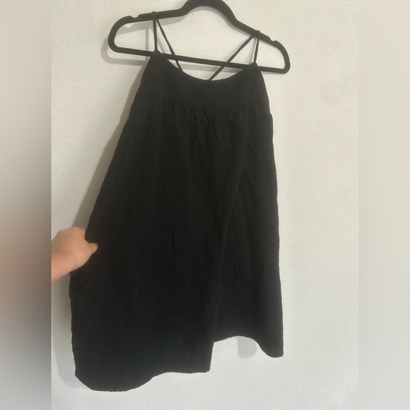 Madewell gauze textured romper with pockets - Picture 2 of 6